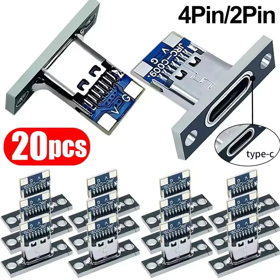 Usb C Hub - ช่องเสียบ USB 3.1 Type C พร้อมแผ่นยึดแบบใช้สกรู