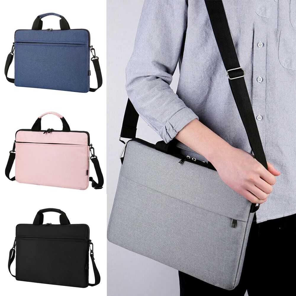 Laptop Sleeve - แฟชั่นบางเฉียบกันกระแทกความจุขนาดใหญ่กระเป๋าใส่แล็ปท็อปกระเป๋าสะพายกระเป๋าโน๊ตบุ๊คกระเป๋าถือแล็ปท็อปสำหรับเอชพี เดลล์ เลอโนโว